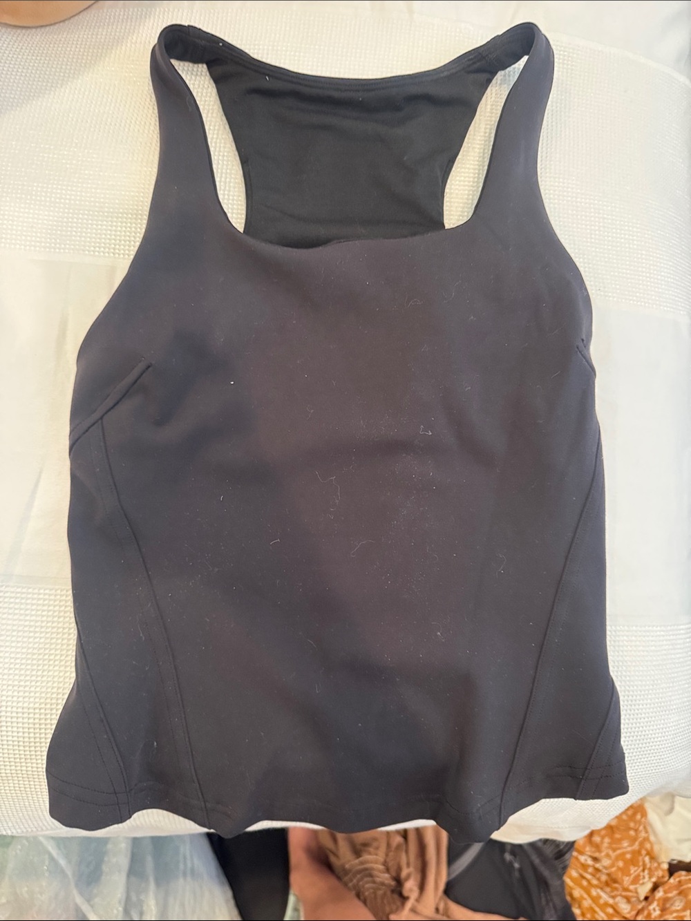 lululemon athletica Black Racerback Athletic Tank